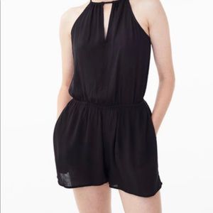 Aeropostale black romper